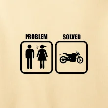 Problém cestná motorka