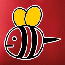 Včielka kreslená Včielka kreslená