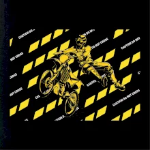 Caution do not cross Caution do not cross