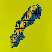 Mapy - názvy miest - Švédsko