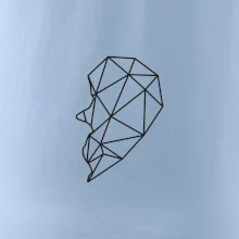 Párový motív srdca geometrie - ON