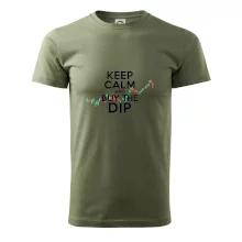 Zelenočervený graf Keep Calm and Buy the Dip Zelenočervený graf Keep Calm and Buy the Dip
