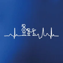Ekg mamička a dievča + chlapec