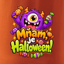 Mňam je Halloween cukríkové strašidlo