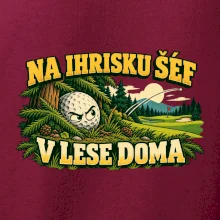 Na ihrisku šéf v lese doma