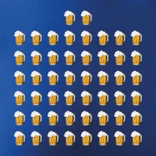 Narodeniny - 50x pivo Narodeniny - 50x pivo