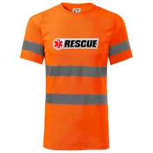 Záchranár rescue kríž červený Záchranár rescue kríž červený