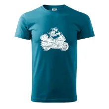 Cestovní motorka kostra