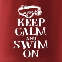 Keep calm and swim on