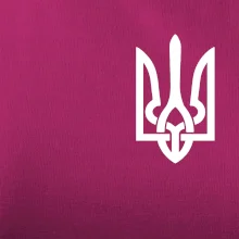 Ukrajina trojzubec prsník