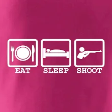 Eat sleep shot