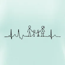 EKG rodina a dvaja chlapci