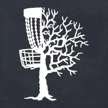 Disc golf pozor strom Disc golf pozor strom