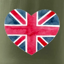Britské srdce maľované