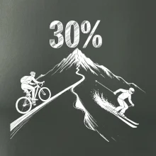 Narodeniny cyklista a lyžiar 30