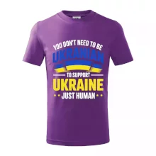 You don't need to be Ukrainian to support Ukraine just human