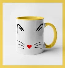 Mačka - srdce namiesto nosa