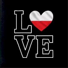 Love Poľská vlajka
