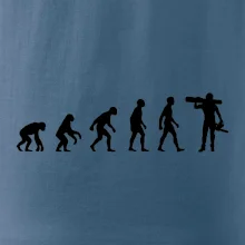 Evolúcia drevorubač - píla a kmeň