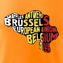 Mapy - názvy miest - Belgicko