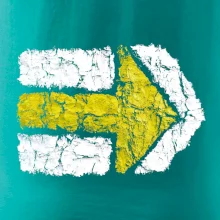 Párová turistická značka žlutá