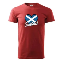 Scotland Srdce s vlajkou