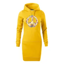 Peace symbol pieskový