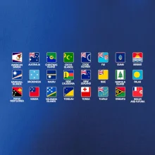 Vlajky štátov - Oceánia Vlajky štátov - Oceánia