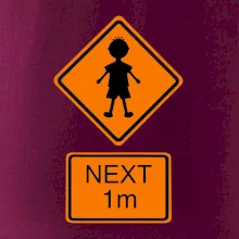Pozor člověk next 1m (Moňas)