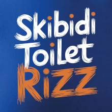 Skibidi Toilet Rizz nápis