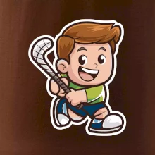 Ikona pozemný hokej chlapec