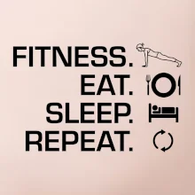 Fitness Eat Sleep Repeat