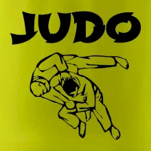 Judo nápis + postavy