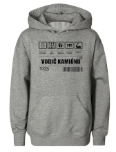 Čiarový kód - Vodič kamiónu