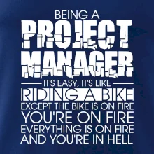 Being A Project Manager - bike