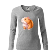 Morča - kreslené, bielo oranžové