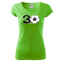 Futbal okrúhle narodeniny 30