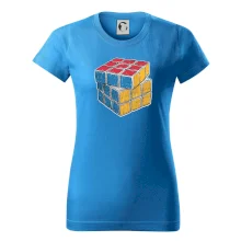 Rubikova kocka kreslená