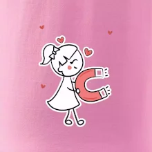 Párový motív - panáčik a magnet