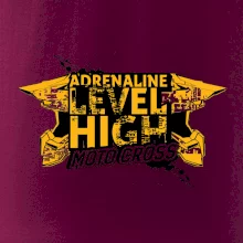 Motocross adrenaline level high