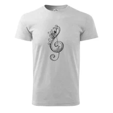 Husľový kľúč kvety Husľový kľúč kvety