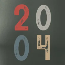 Vintage číslica 2004