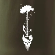 Gitara strom a lebka