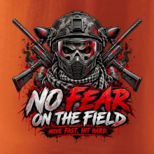 Lebka bojovníka – No Fear paintball