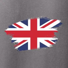 Britská vlajka roztrhaná