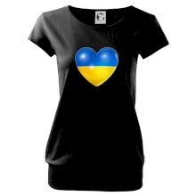 Ukrajina srdce vlajka Ukrajina srdce vlajka