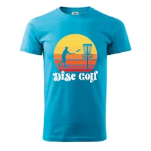 Disc golf postava vintage Disc golf postava vintage