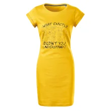 What exactly didn't you understand - physics What exactly didn't you understand - physics