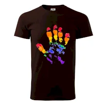 LGBT hand print