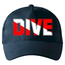 Dive nápis vlajka